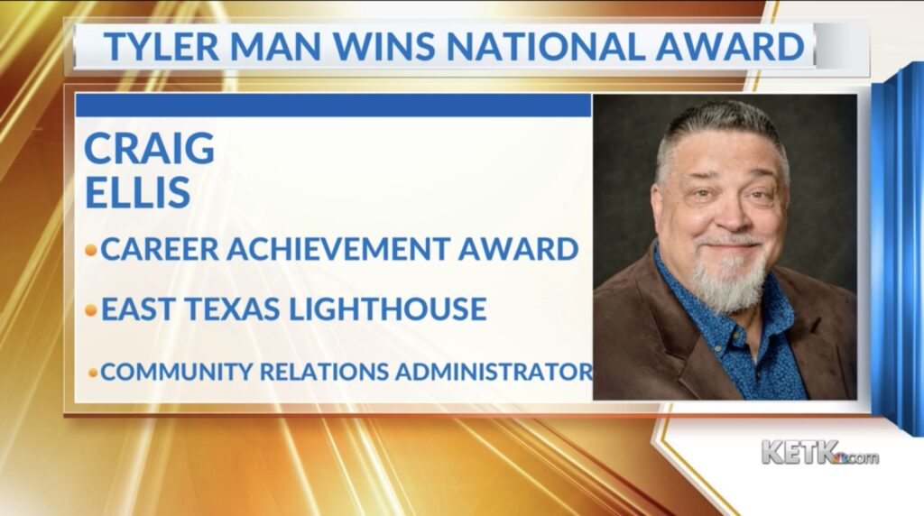‘I sell hope and empowerment’: East Texas Lighthouse employee wins national award